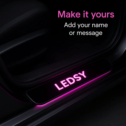 CUSTOM LED Door Light – Personalized Glow ✨ - Etermory